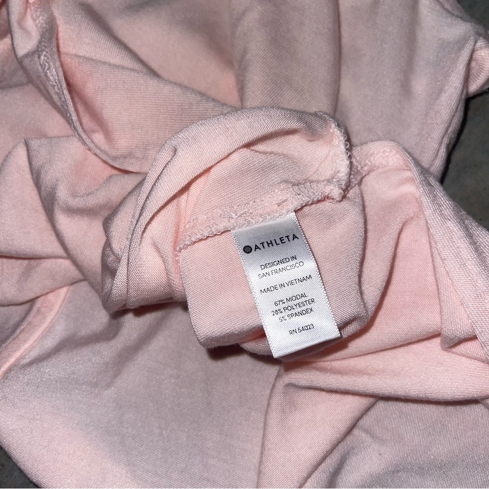 Athleta Cloudlight Asymmetrically Side Tie Top - image 5